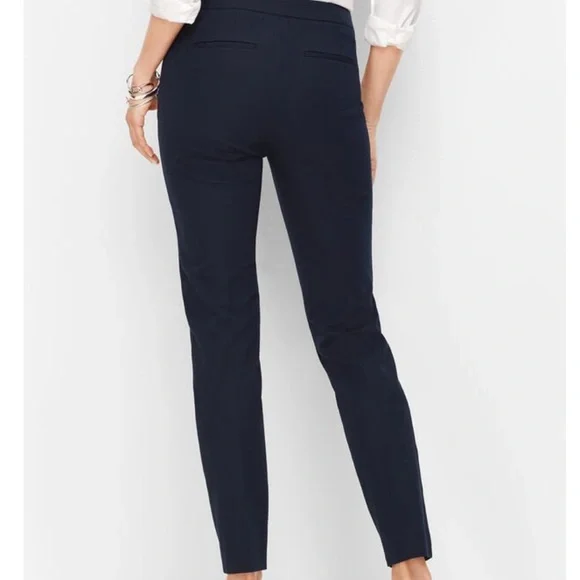 TALBOTS SLIMMING CHATHAM ANKLE PANTS - Picture 3 of 11